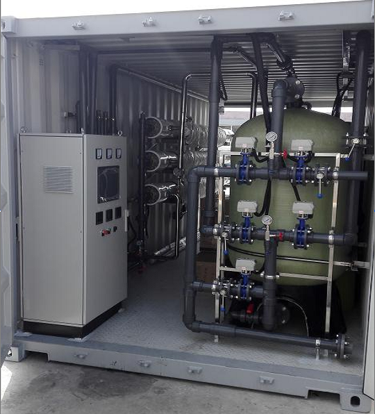 Integrated water treatment Equipment model: RO-IE-7000LPH