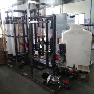Car wash waste water treatment system  model: UF-WWT-20TPD-2